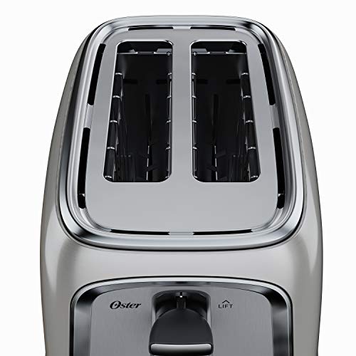 Oster 2-Slice Toaster with Advanced Toast Technology, Stainless Steel