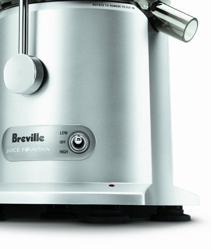 Breville Juice Fountain Plus Juicer, Brushed Stainless Steel, JE98XL